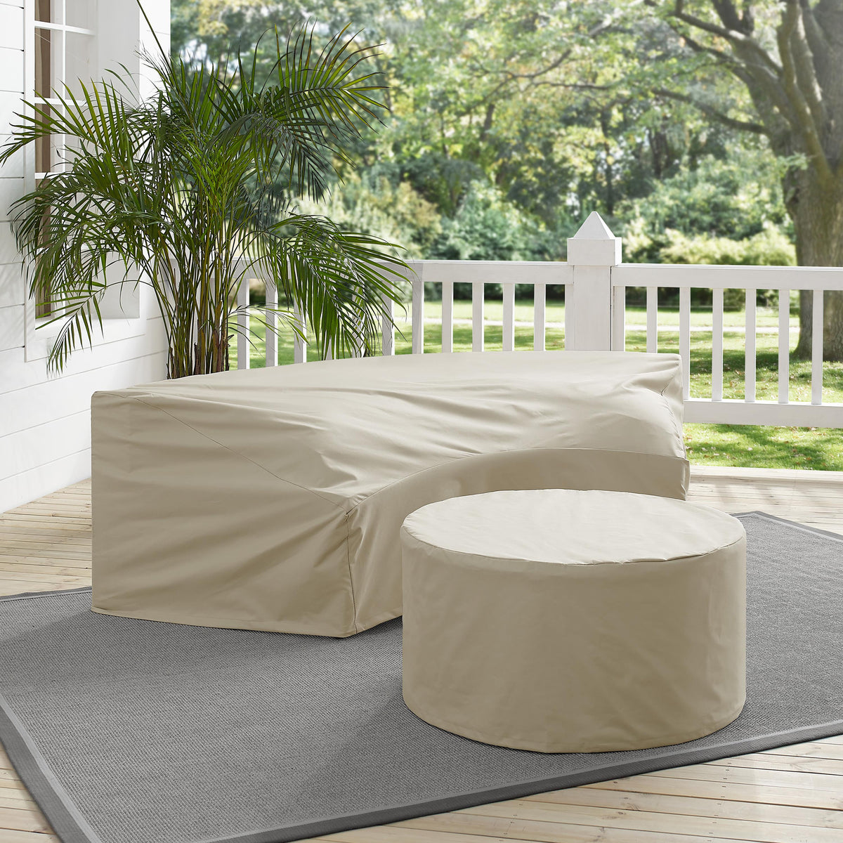 Crosley Outdoor Catalina 2Pc Outdoor Furniture Cover Set