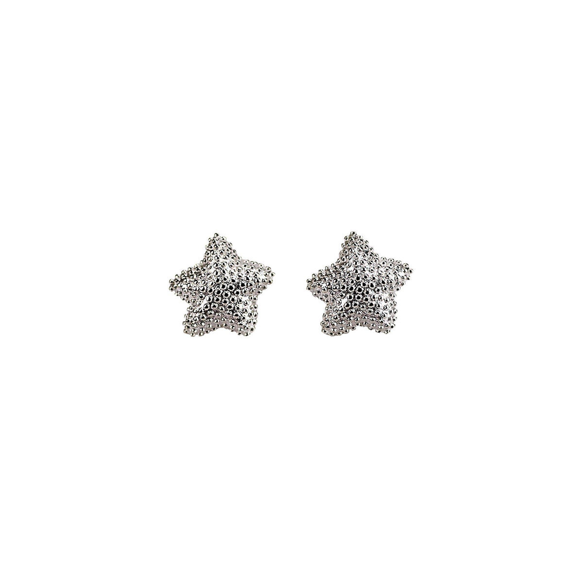 Completely Bella Silver Starfish Earrings