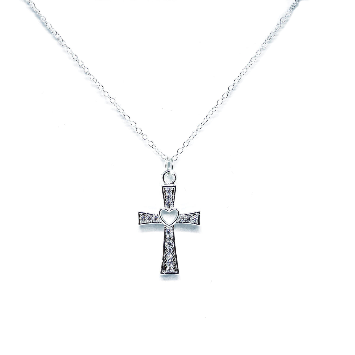Completely Bella Heart of Faith Pendant Necklace