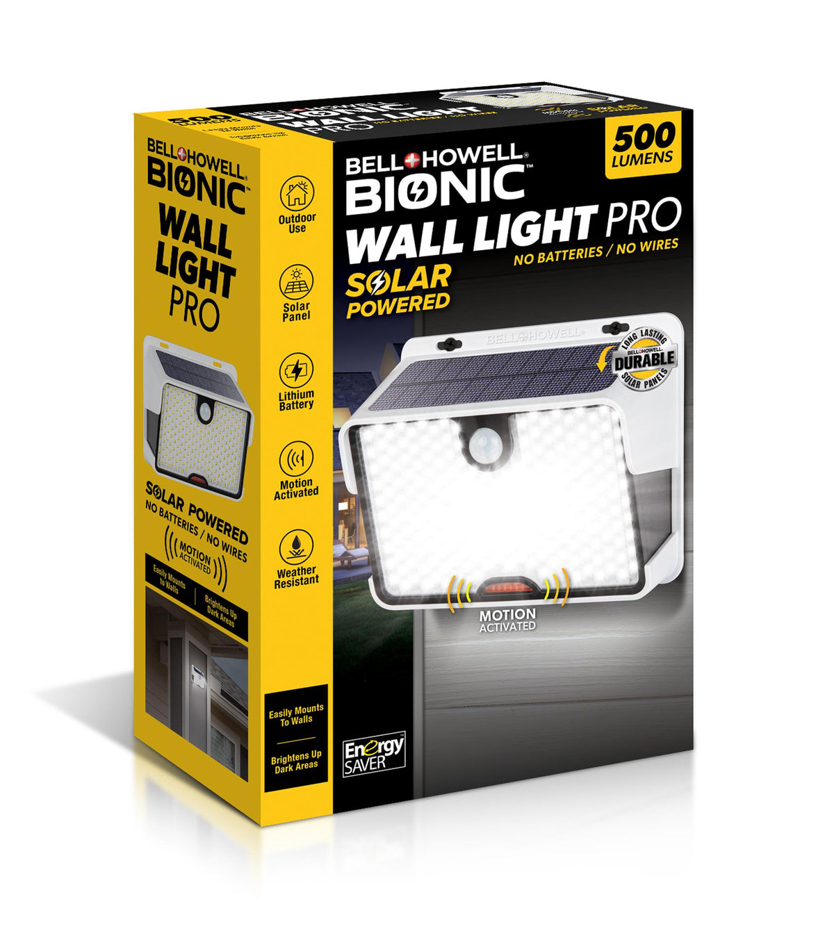 Bell + Howell Solar Wireless Wall Light Pro