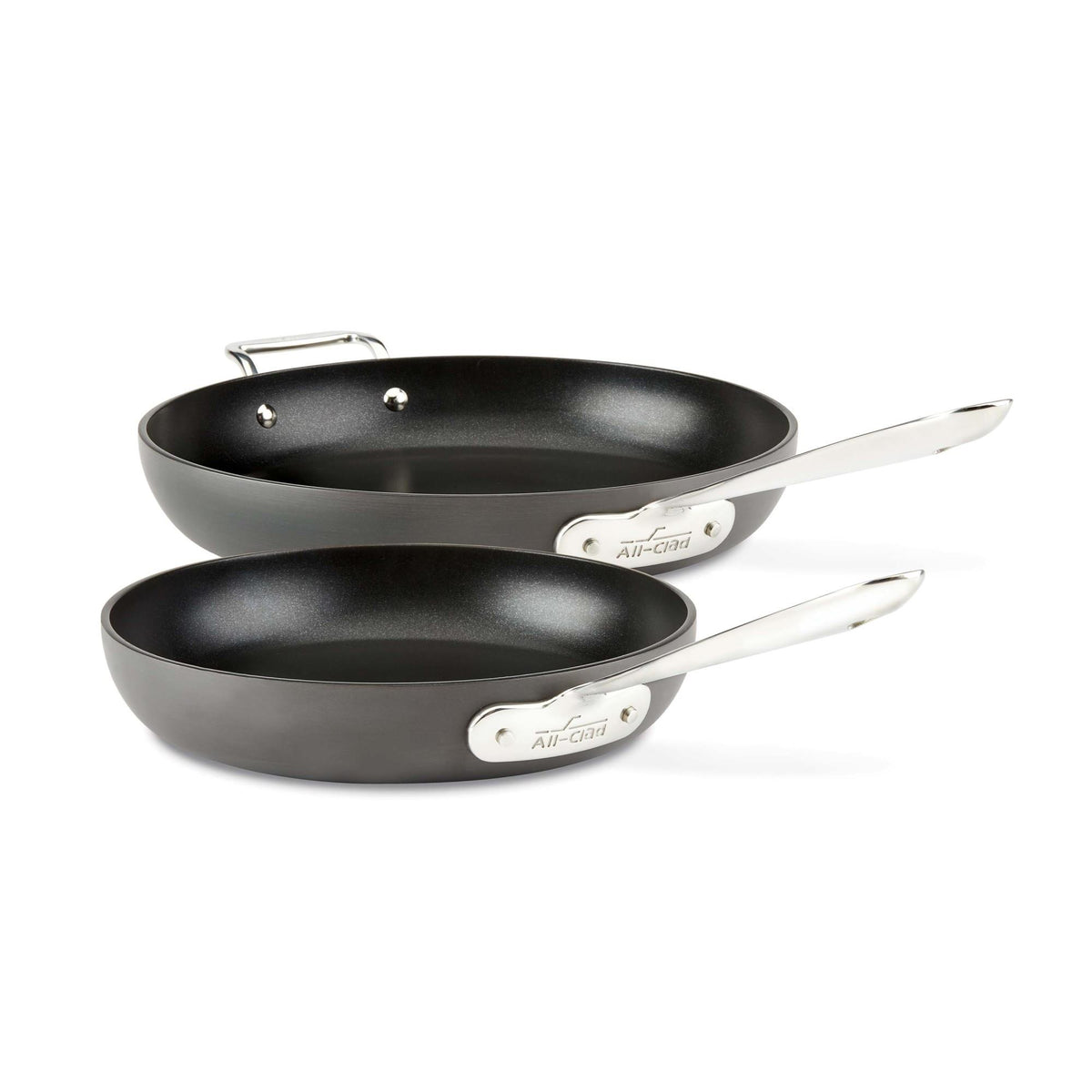 All-Clad HA1 Non-Stick Hard Anodized 2-Piece Fry Pan Set - 8/10-inch
