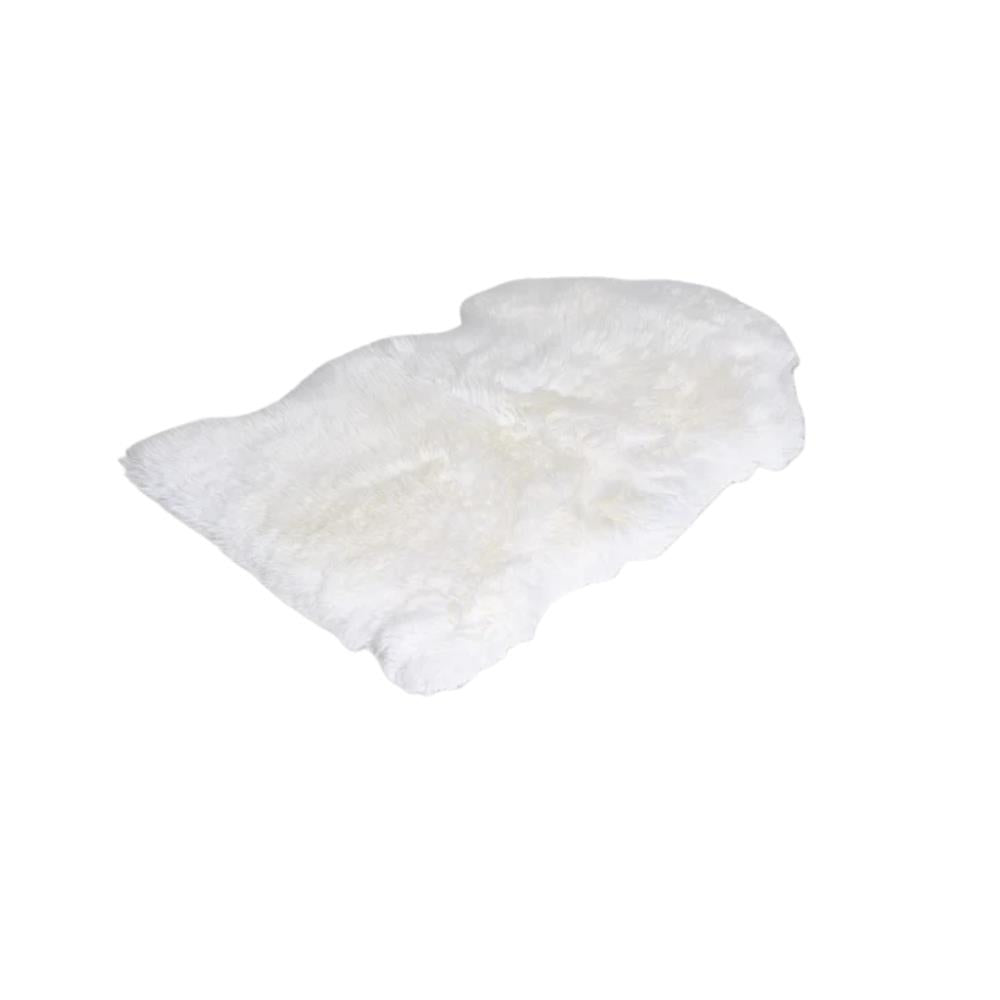 HigherDose Natural Sheep Shearling Cover - Small (Ivory)