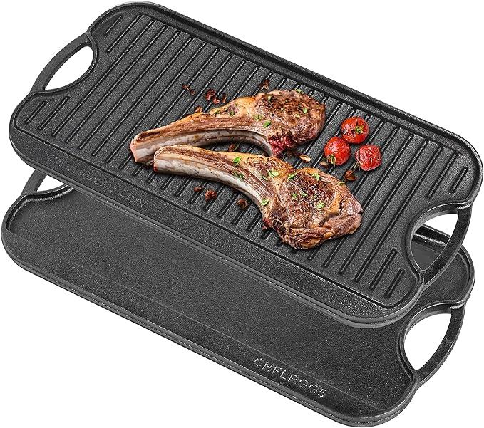 Commercial Chef Reversible Grill Griddle