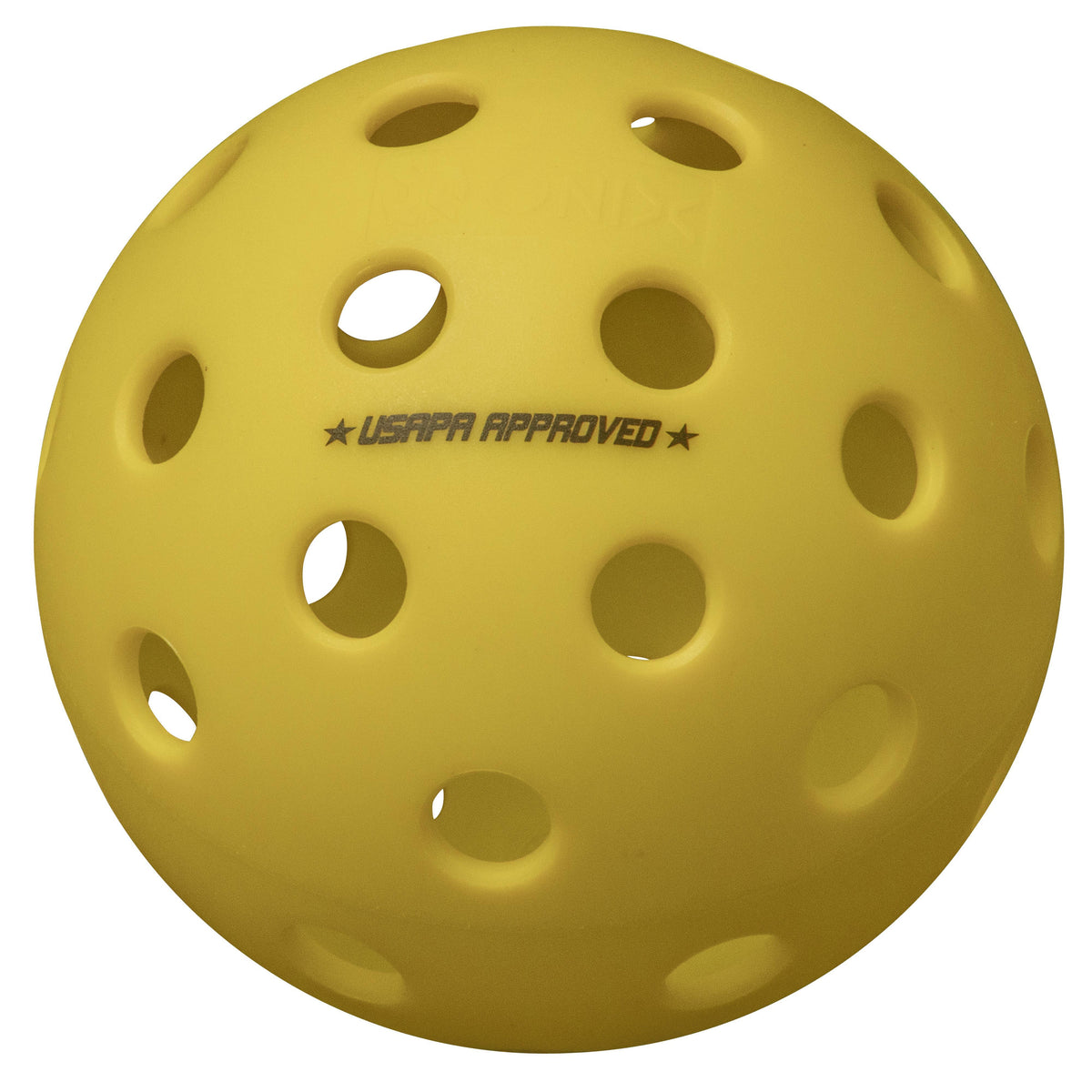 Escalade Sports ONIX - Fuse G2 Outdoor Pickleball Balls 6-Pack - Yellow
