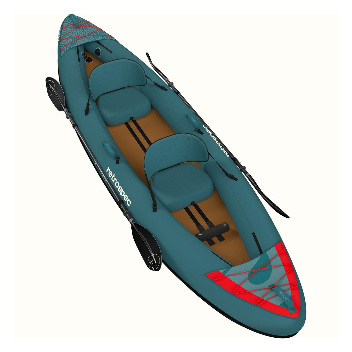 Retrospec Coaster Inflatable Kayak - Tandem Aegean Tide