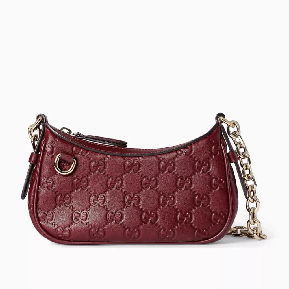Gucci GG Emblem Mini Shoulder Bag
