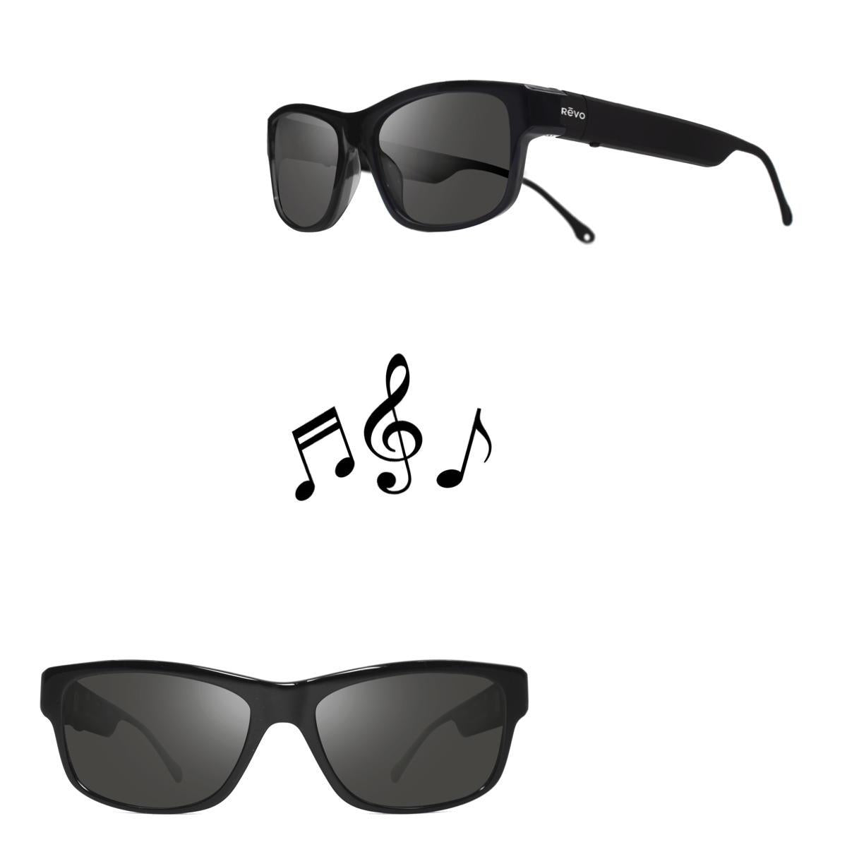 Revo Sonic 2 Sporty Frame Sunglasses with Audio Capabilities