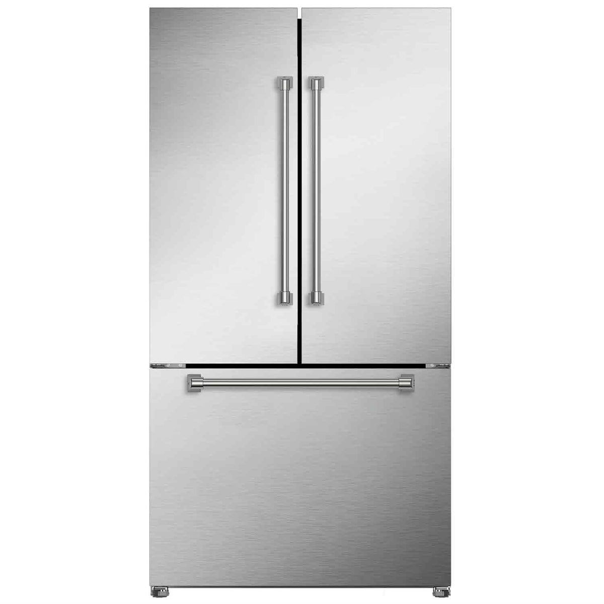 Thor Gordon Ramsay 36" French Door Counter Depth Refrigerator: Black