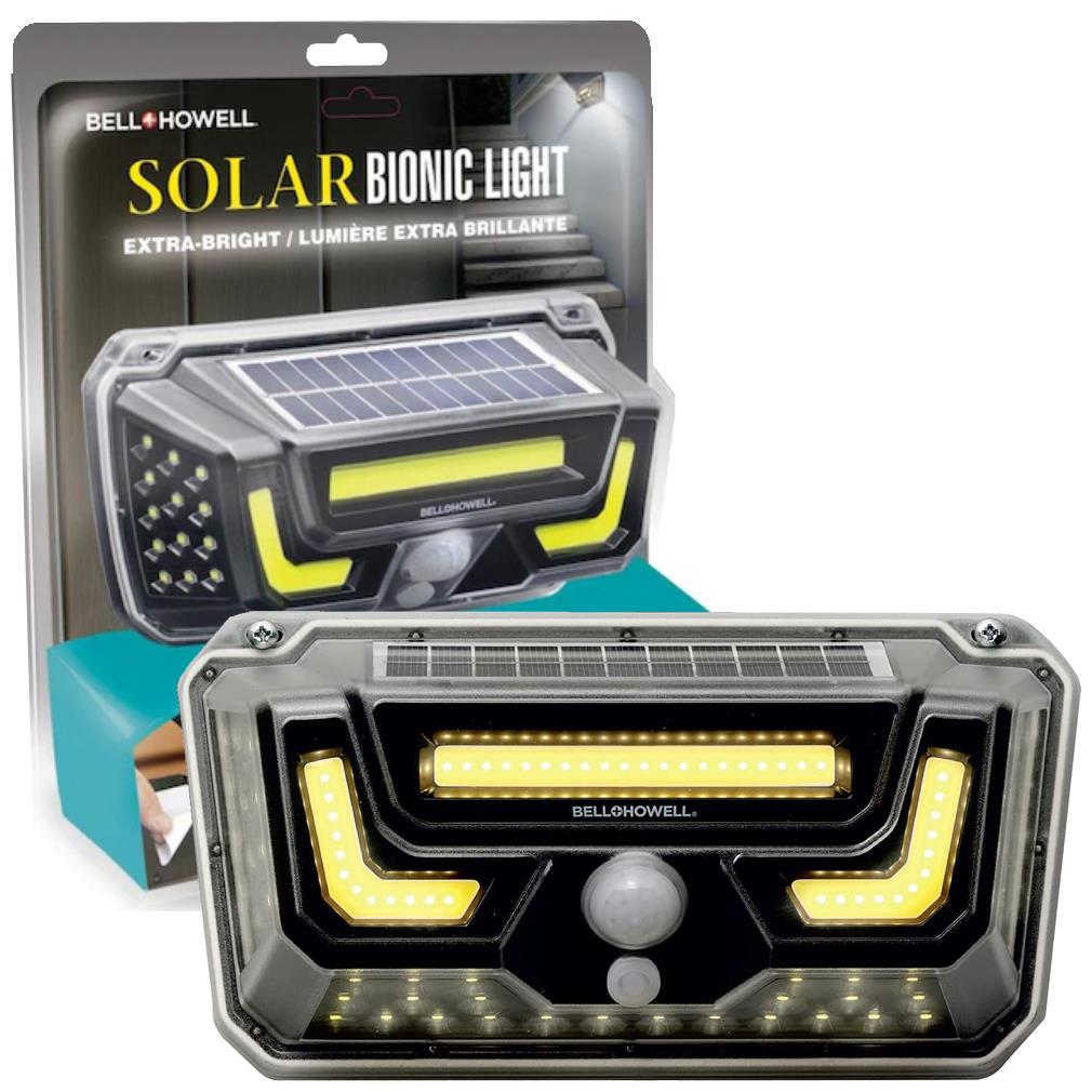 Bell + Howell Solar Motion Activated Wall Light