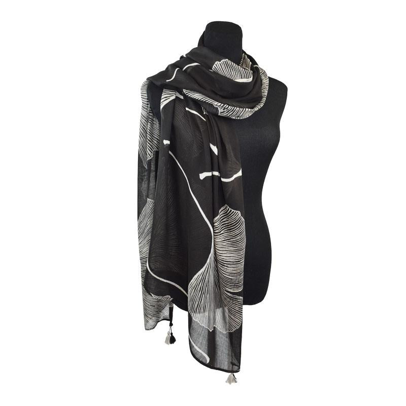 Dupatta Designs Ginko Floral Scarf