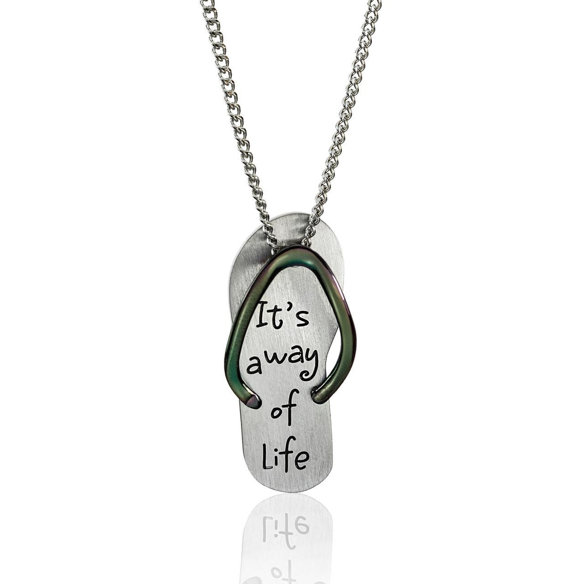 Joyful Sentiments It's a Way of Life Pendant Necklace
