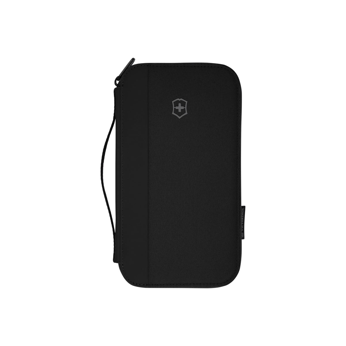 Victorinox Swiss Army Travel Essentials, Travel Organizer, Zippered Document Holder with RFID, Black