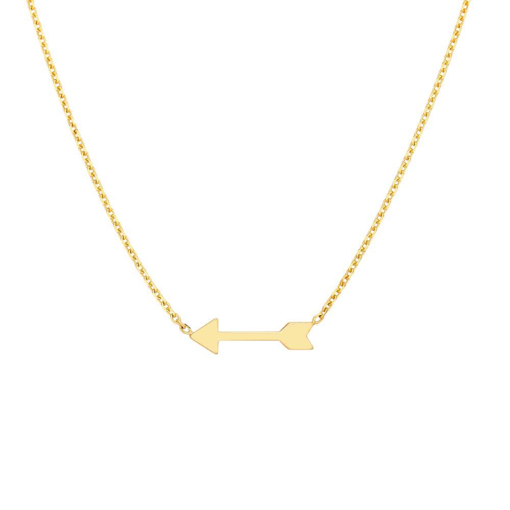 HAWLEY ST Mini Arrow Adjustable 18" Necklace