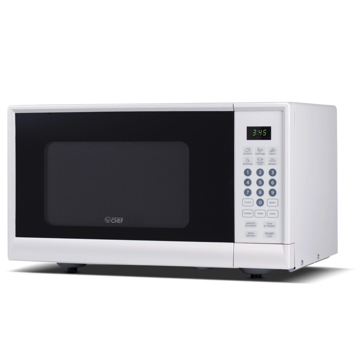 Commercial Chef .9 CuFt Microwave - White