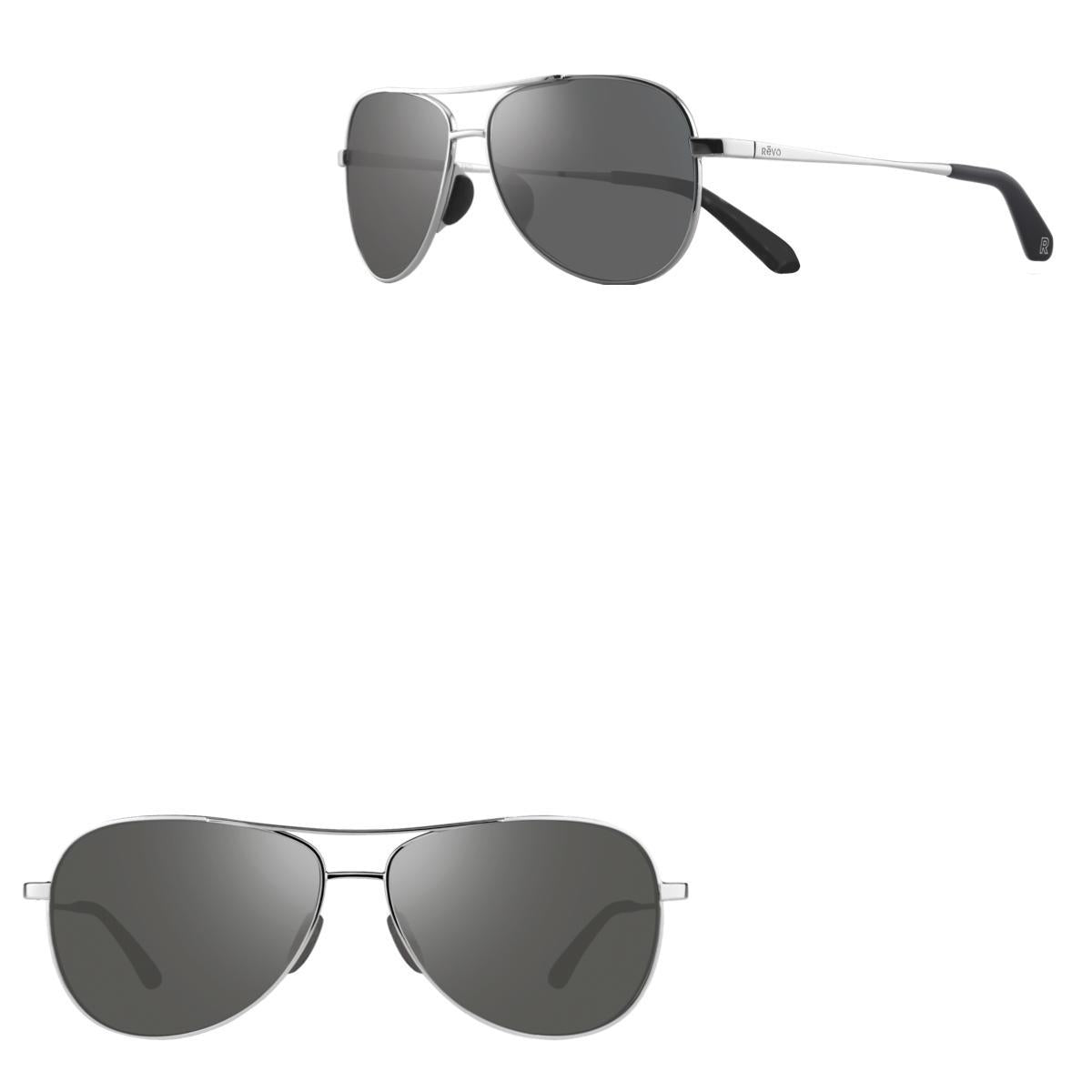 Revo Relay II Aviator Sunglasses
