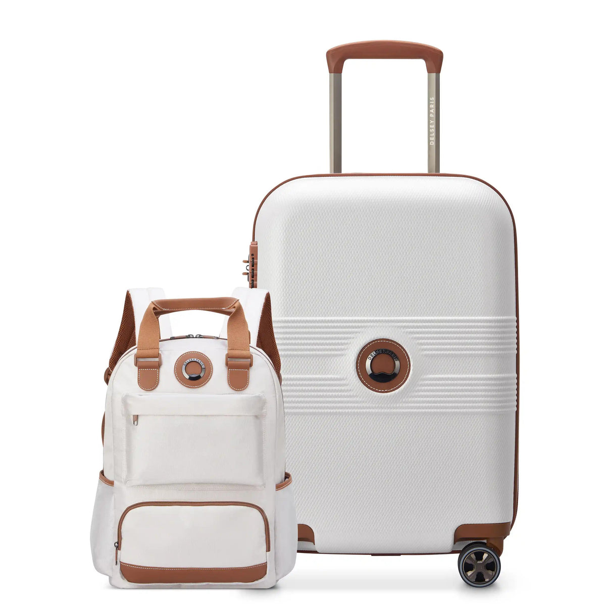Delsey Luggage Flanerie SE Nested 2-Pc Set - Champagne