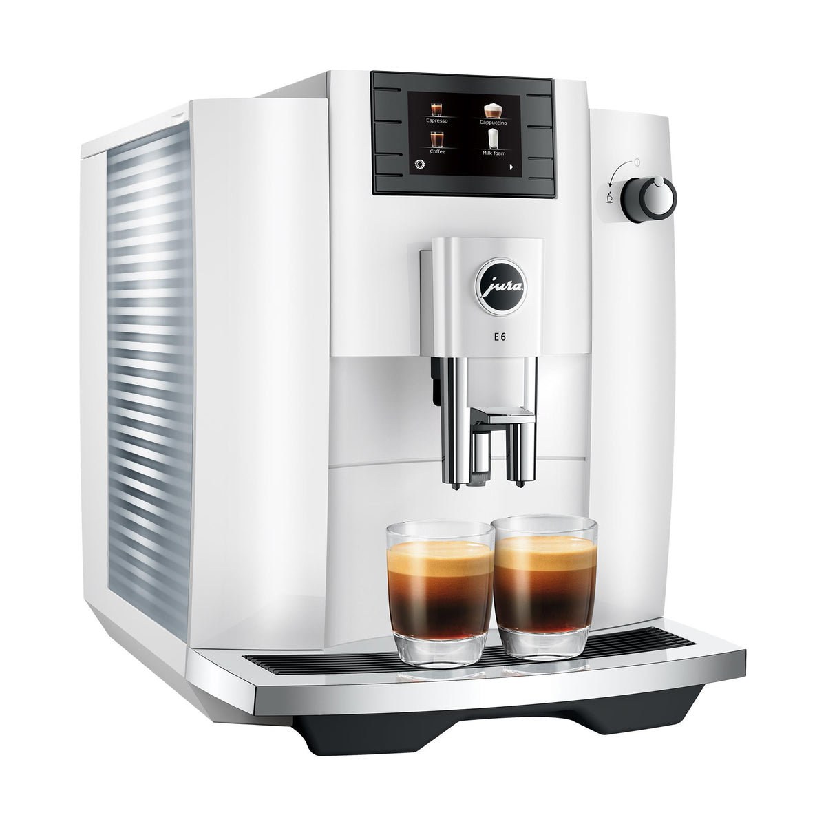 Jura E6, Piano White