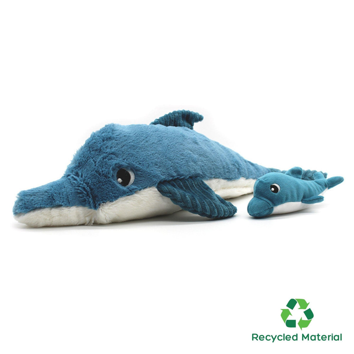 Les Ptipotos Mom & Baby Dolphin - Pink