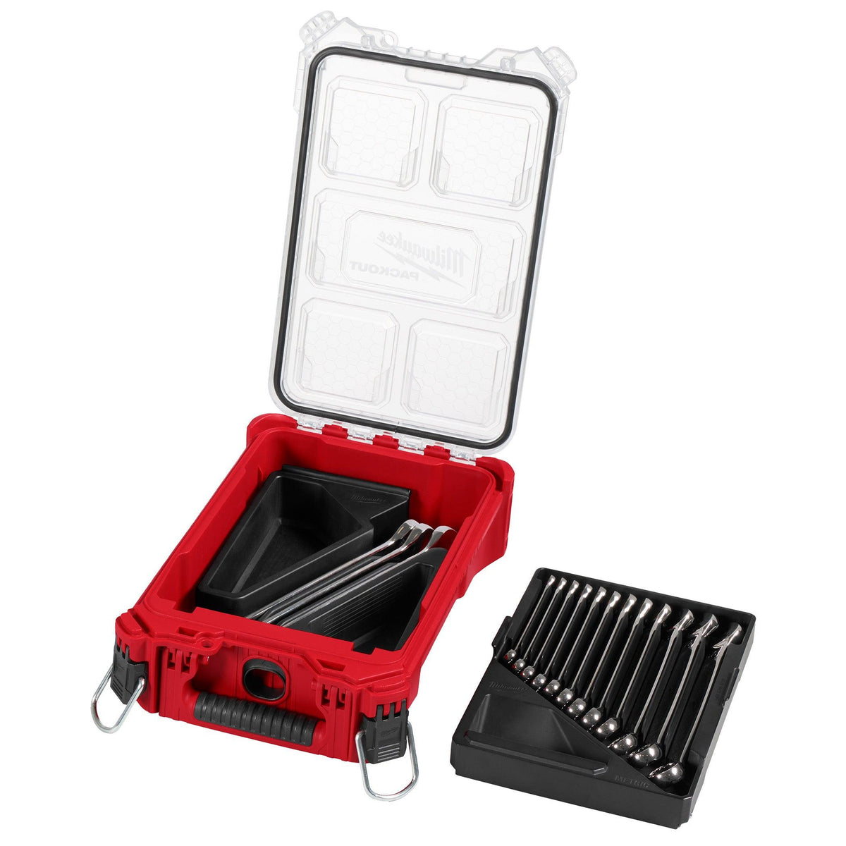 Milwaukee 15pc Metric Combination Wrench Set w/ PACKOUT Compact Organizer