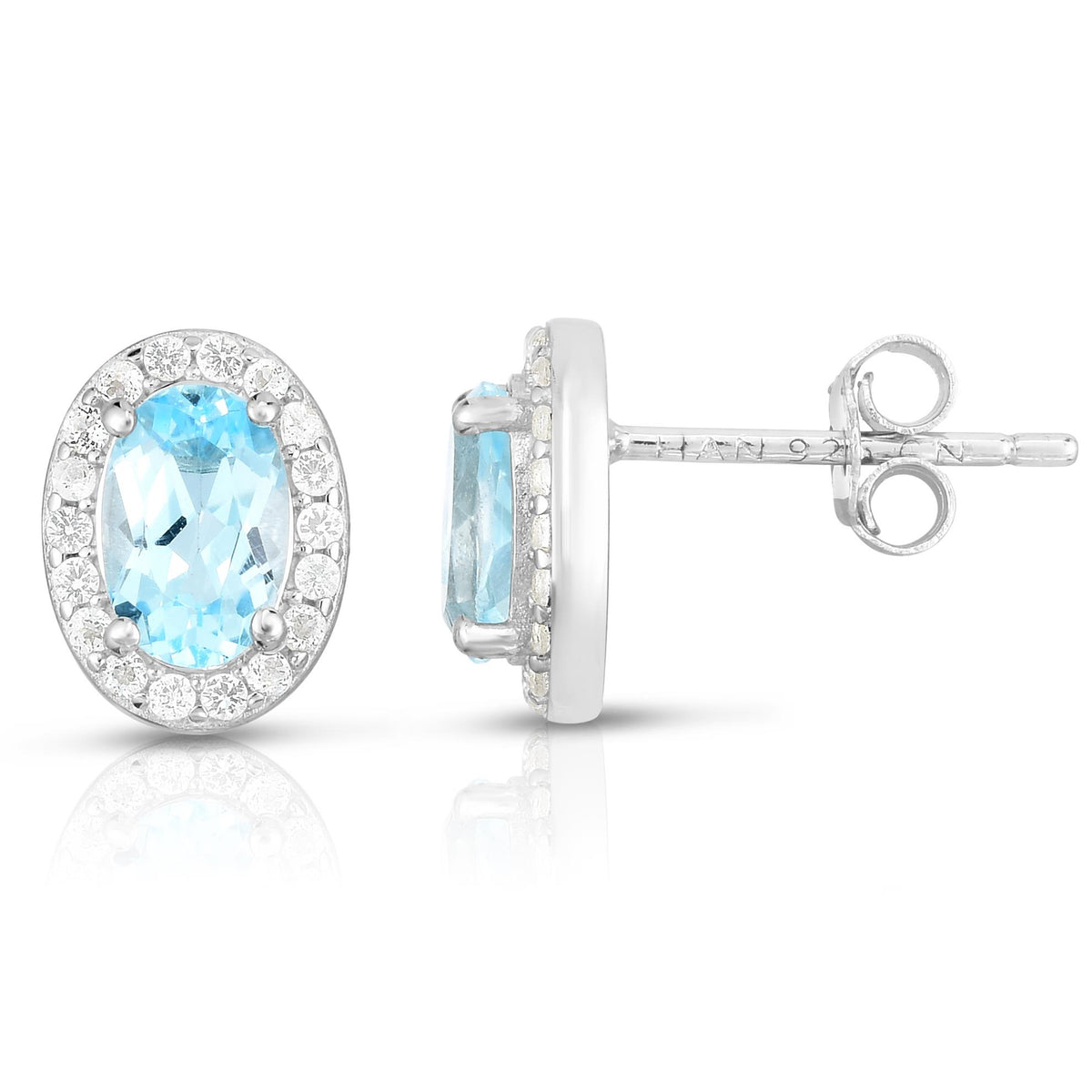 Jilco Inc Blue Topaz Earrings
