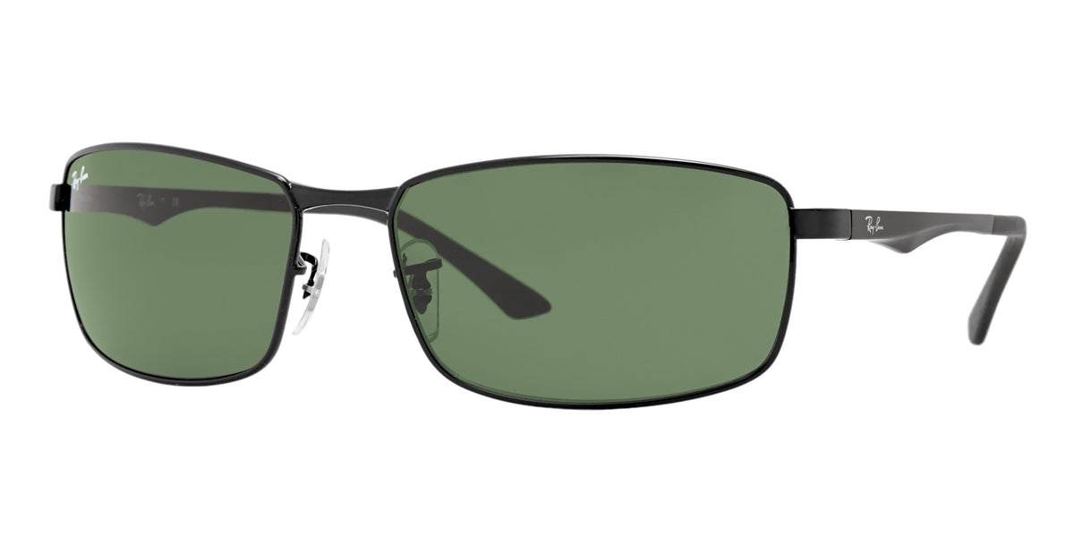 Ray-Ban Rectangular Men's Non-Polar Sunglasses Size 61