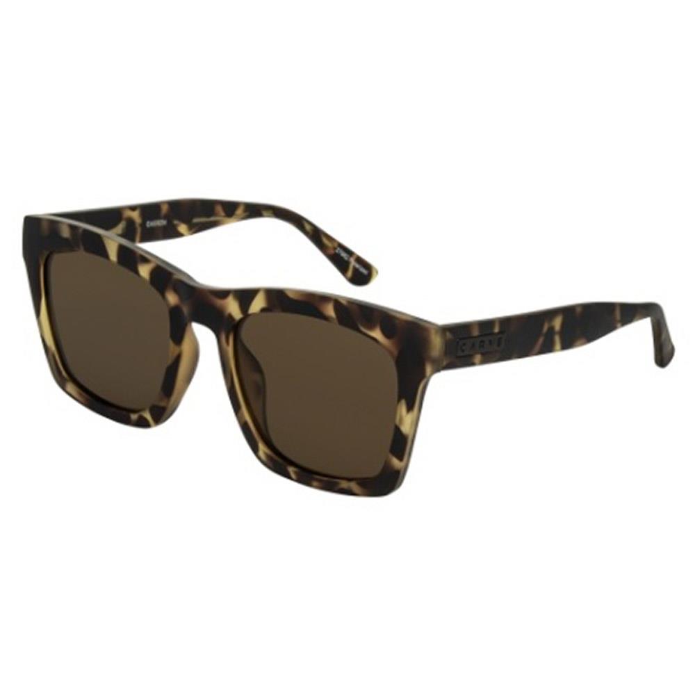 Carve Mens Easton Sunglasses Matte Translucent Tort/Brown Polarized