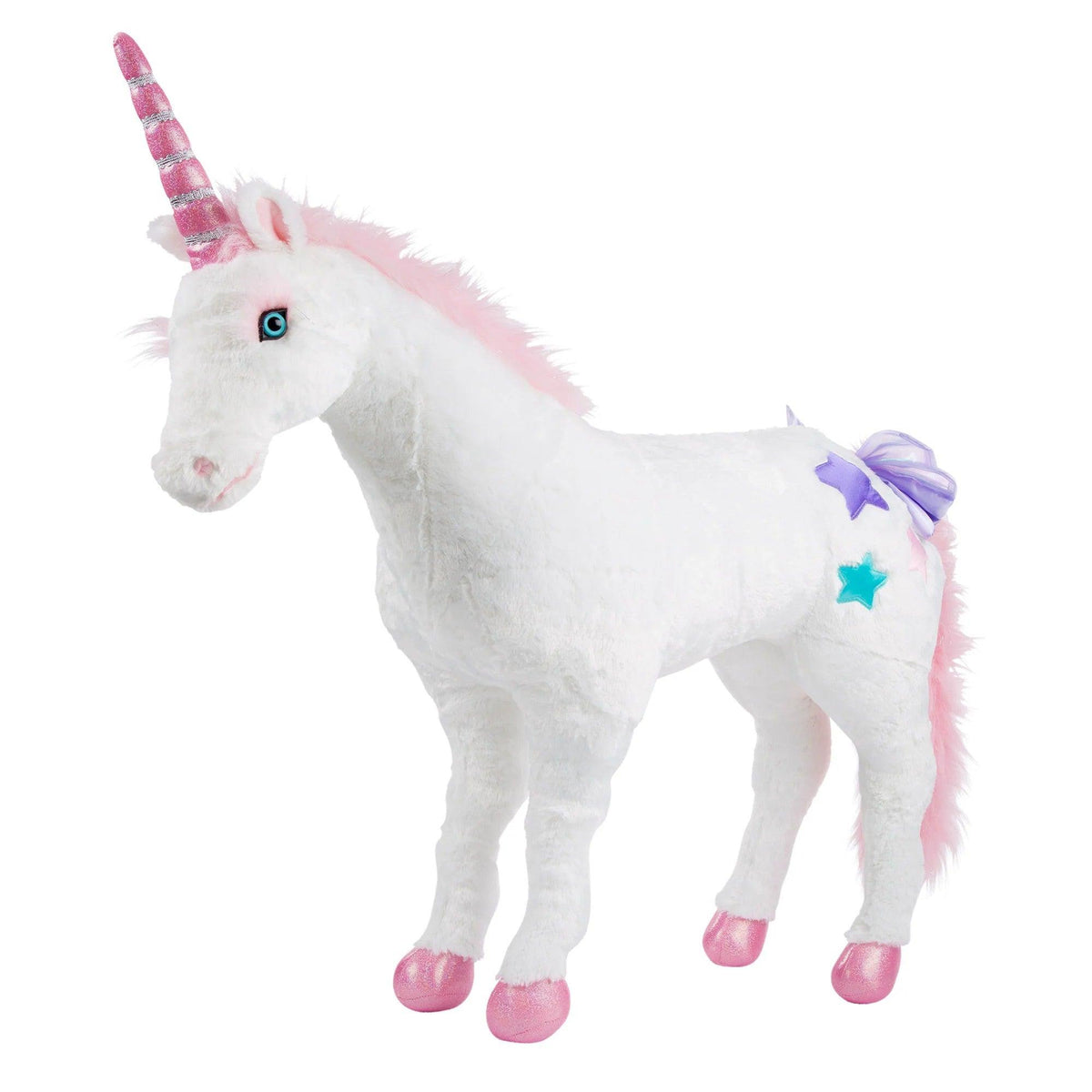 Melissa & Doug Giant Unicorn Stuffed Plush Animal Ages 3+ Years