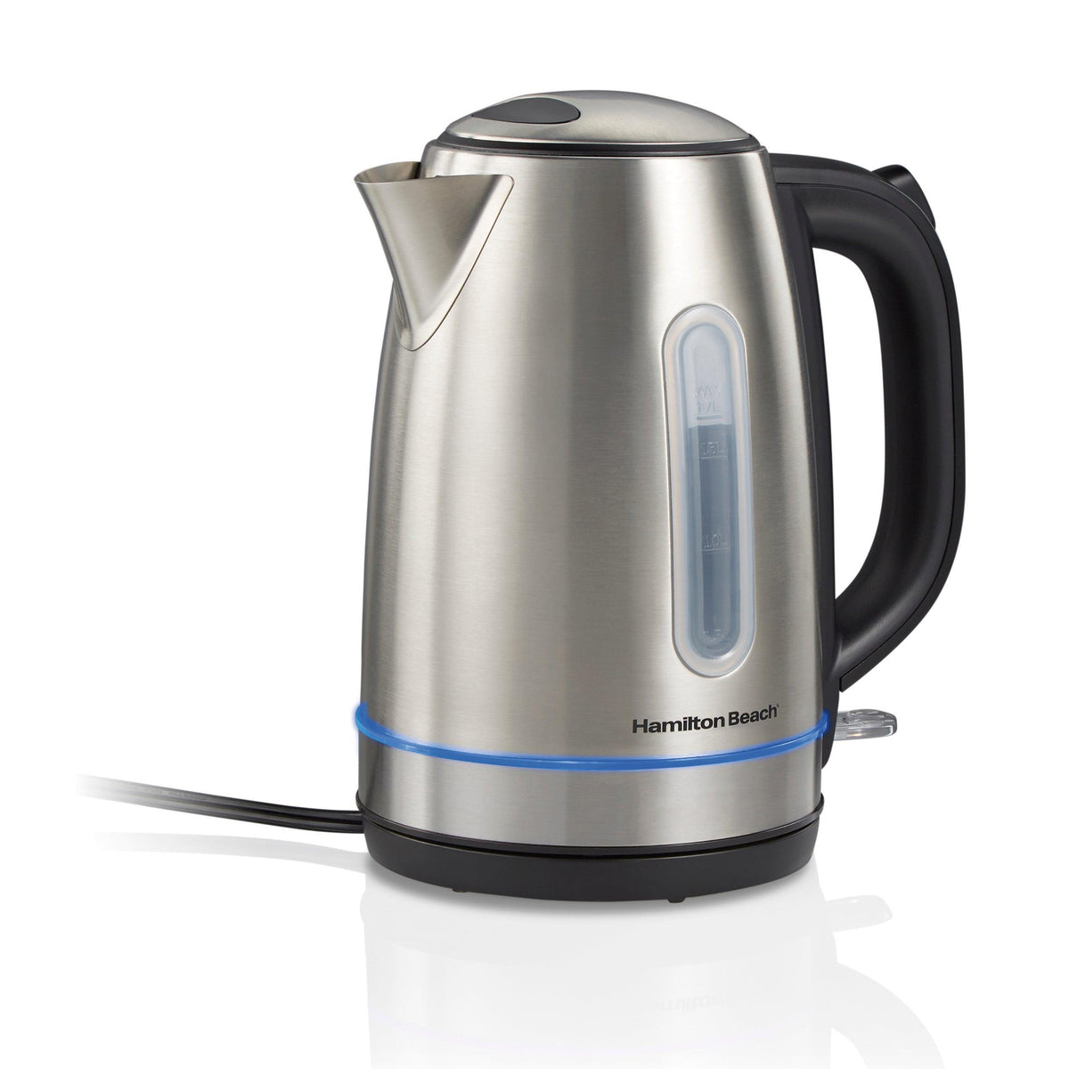 Hamilton Beach 1.7L Stainless Steel Kettle w/ Light Ring