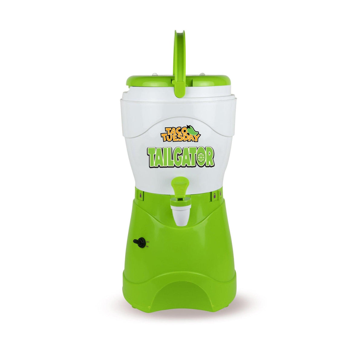 Taco Tuesday 1-Gallon AC/DC Tailgater Party Frozen Margarita & Slush Machine Green