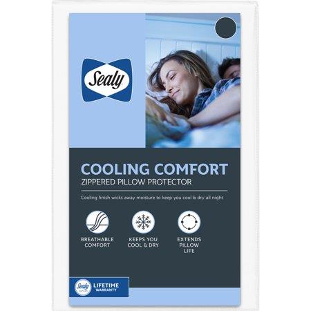 Sealy Cool Comfort Pillow Cover Protector- King