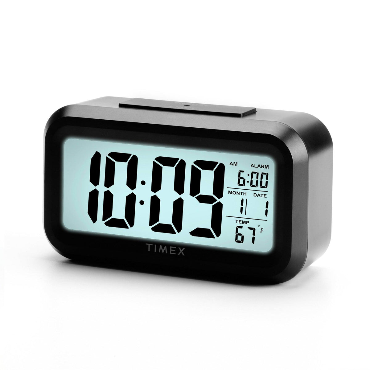 Timex Portable Battery Operated Alarm Clock w/ Large Display