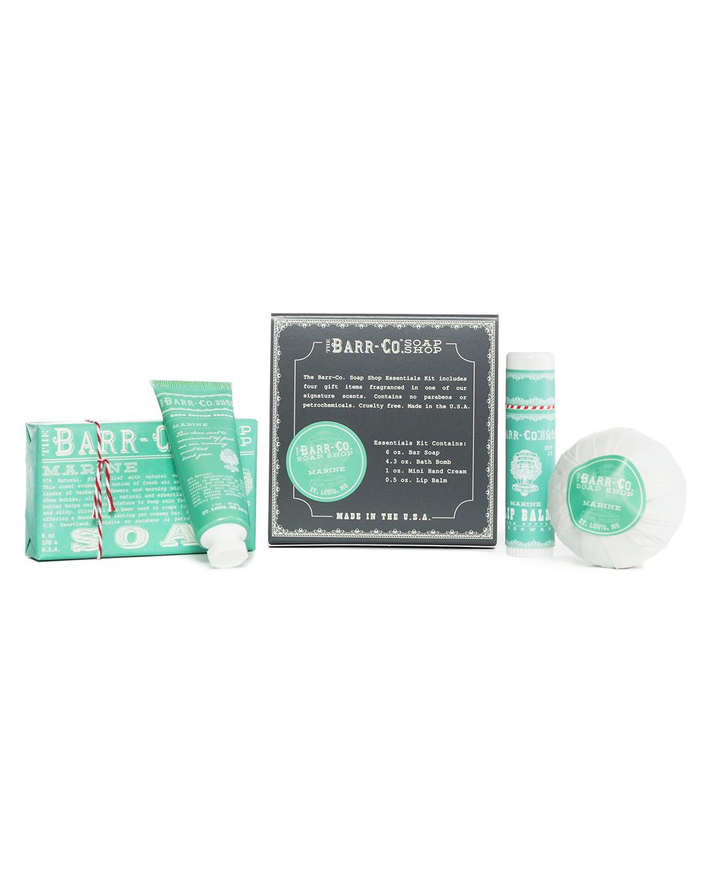 K.Hall Studio Barr-Co. 4pc Essentials Kit - Marine 14.92 oz