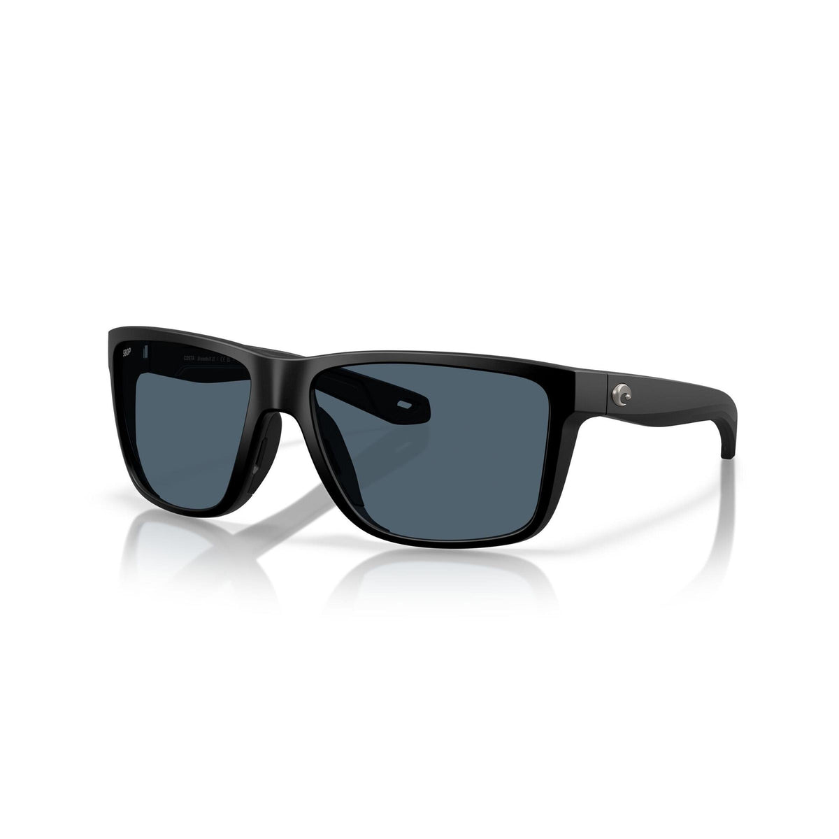 Costa Del Mar Broadbill II Sunglasses - (Frame) Matte Black; (Lens) Gray, 580P