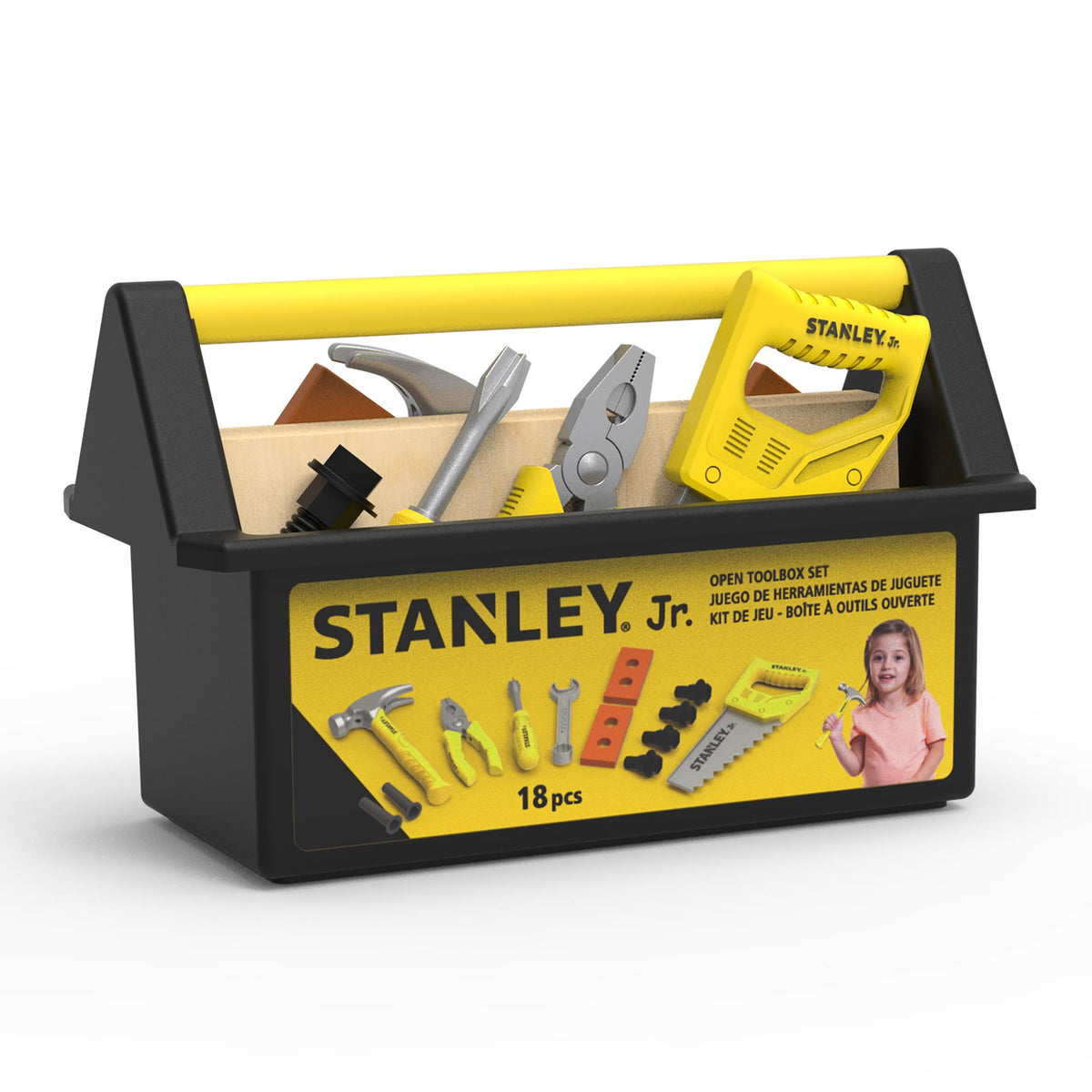 Red Toolbox Stanley Jr Toolbox Set