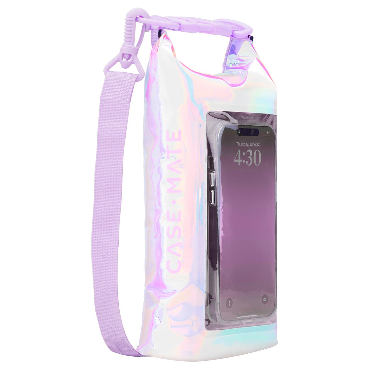 Case-Mate Waterproof 2L Phone Bucket Dry Bag Soap Bubble