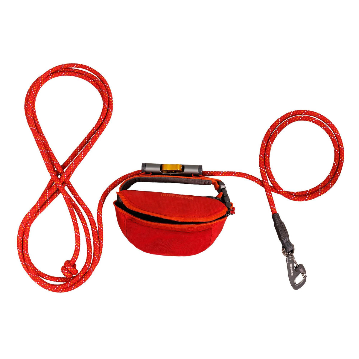 Ruffwear Hitch Hiker Portable Hitch & Leash Combo Red Currant