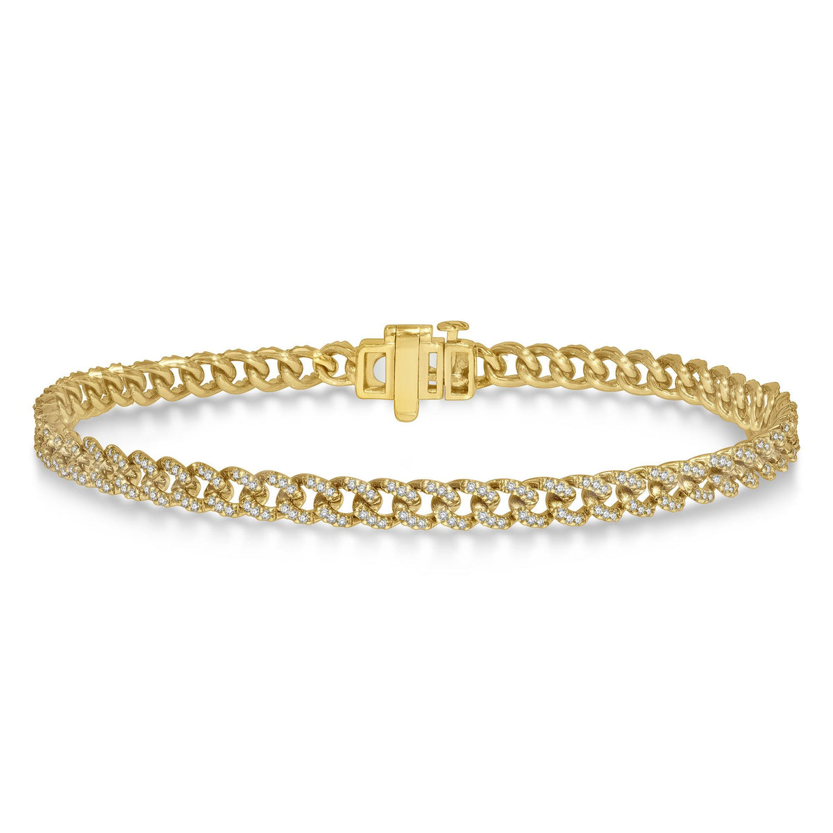 Jilco Inc Diamond Curb and Cuban Bracelet