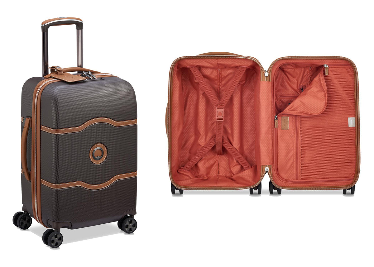 Delsey Luggage Chatalet Air 2.0 Hardside Spinner Carry-On - Chocolate