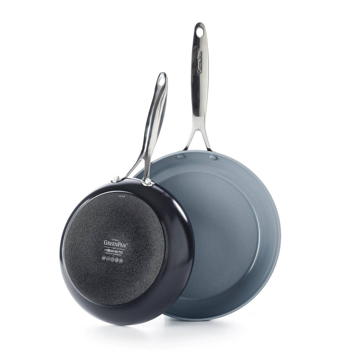 GreenPan Valencia Pro 10" & 12" Ceramic Nonstick Frypans