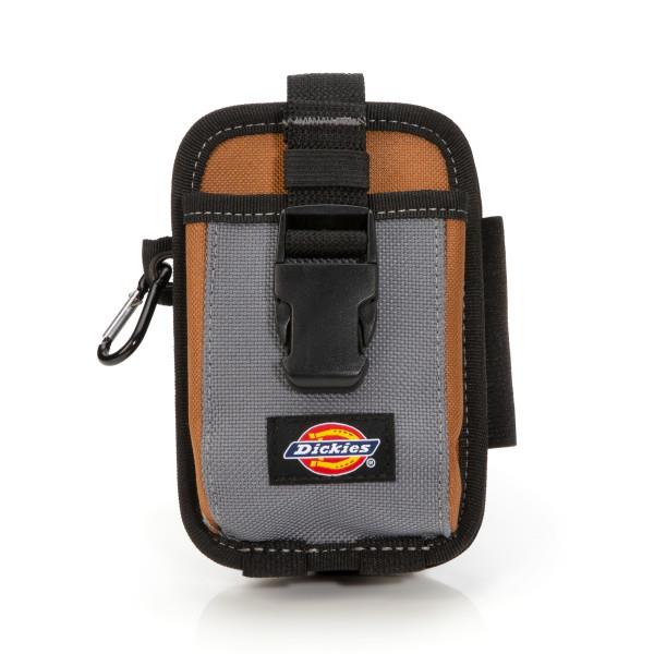 JS Products Dickie's 2 Compartment Large Phone and Tool Pouch: Tan