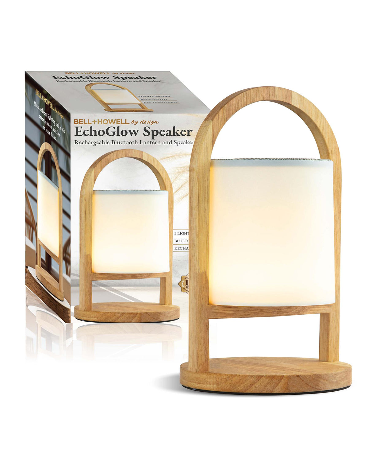 Bell + Howell EchoGlow Lantern and Speaker