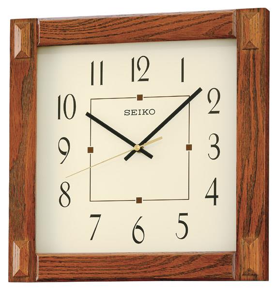 Seiko Clocks Wall, Quartz, Brown