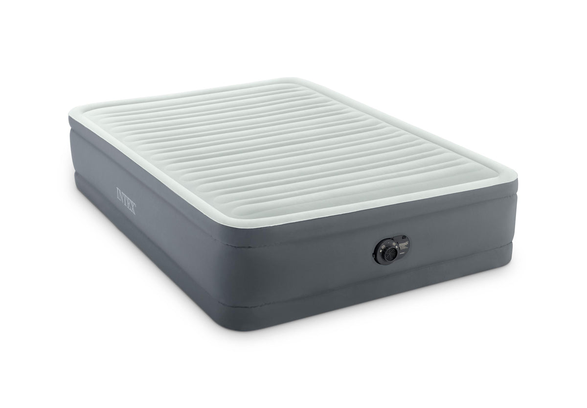 Intex PremAire I Air Mattress 18" Queen w/ Built-In Electric Pump