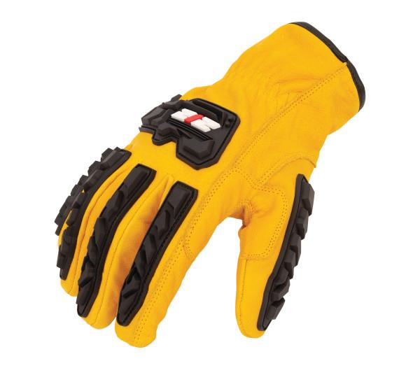 JS Products Leather Impact Cut Resistant Driver Gloves: 2XL