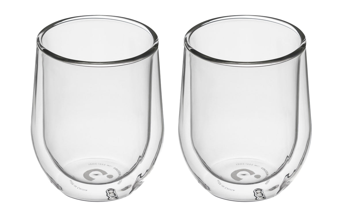 Corkcicle Stemless Glass - Clear, 2 Pack