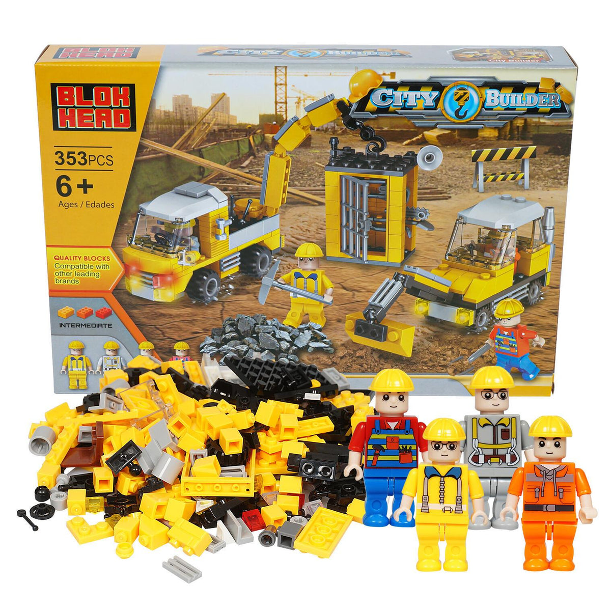 Bella Home 353 Pc. City Builder Block Playset
