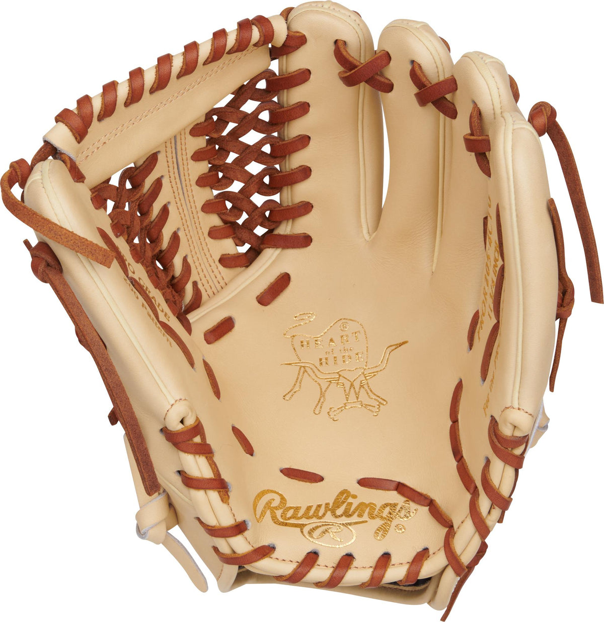 Rawlings - Heart of the Hide Series 11.75-Inch Modified Trap-Eze Infield/Pitcher Baseball Glove, RHT