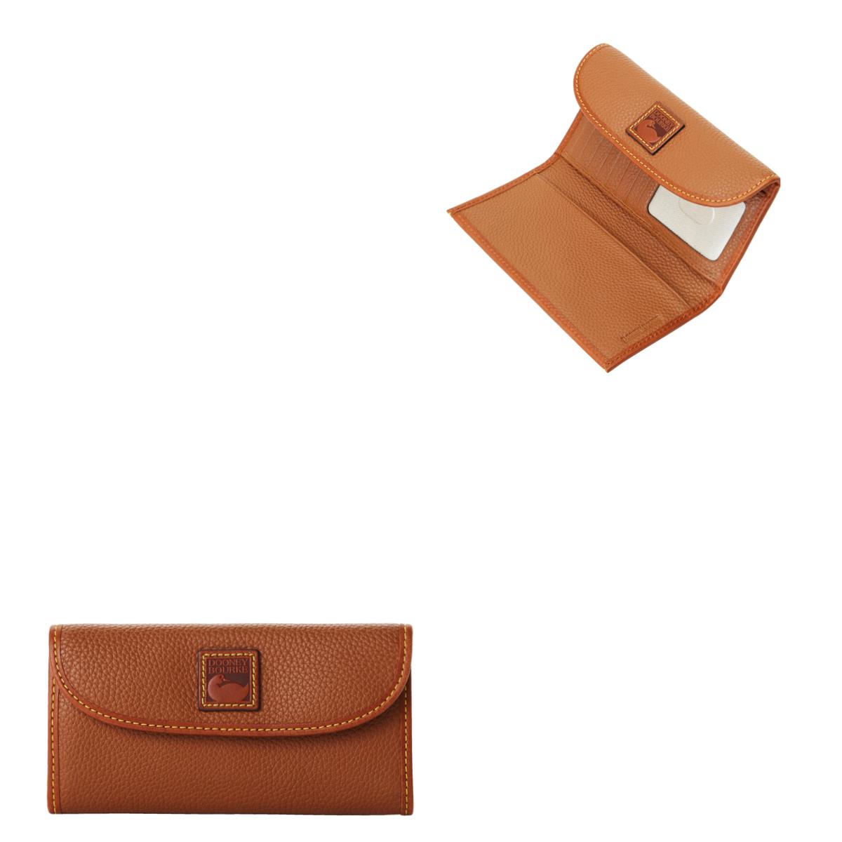 Dooney & Bourke Pebble Grain Continental Clutch