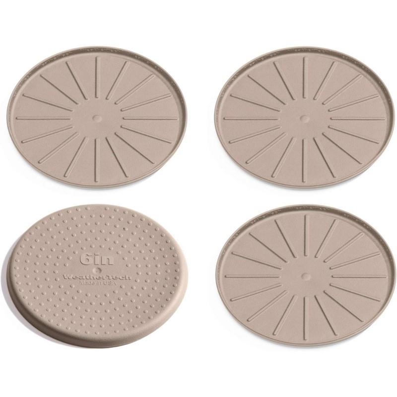 WeatherTech Round Coasters Set Size 6"