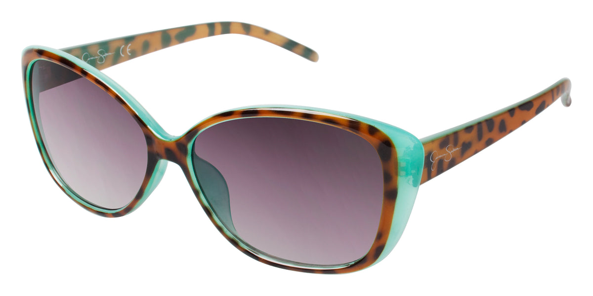 Jessica Simpson Women's Sunglasses - Animal Blue